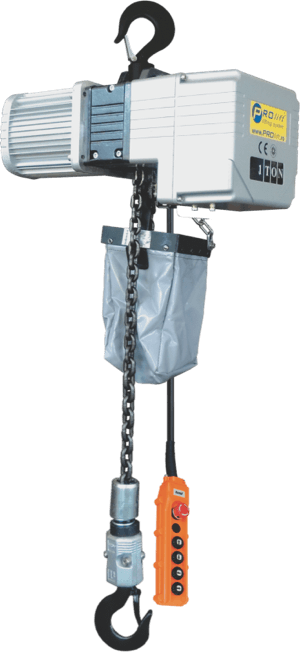 electric chain hoist with hook